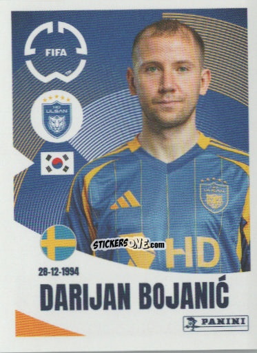 Cromo Darijan Bojanić - FIFA Club World Cup 2025
 n. 377 - Panini