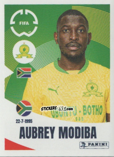 Sticker Aubrey Modiba - FIFA Club World Cup 2025
 n. 391 - Panini