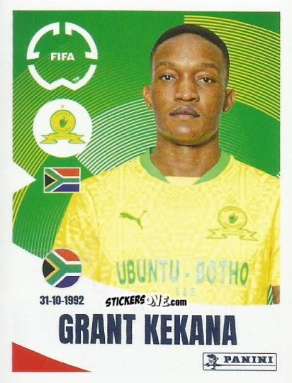 Sticker Grant Kekana - FIFA Club World Cup 2025
 n. 394 - Panini