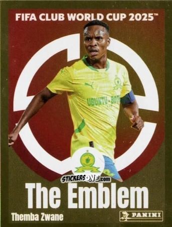 Sticker Themba Zwane (The Emblem) - FIFA Club World Cup 2025
 n. 400 - Panini