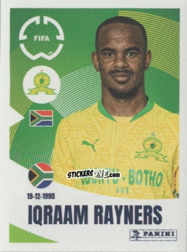 Sticker Iqraam Rayners - FIFA Club World Cup 2025
 n. 404 - Panini