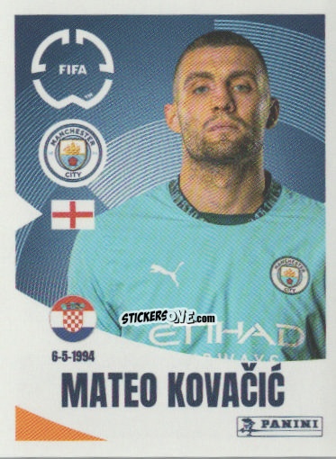 Figurina Mateo Kovačić - FIFA Club World Cup 2025
 n. 417 - Panini
