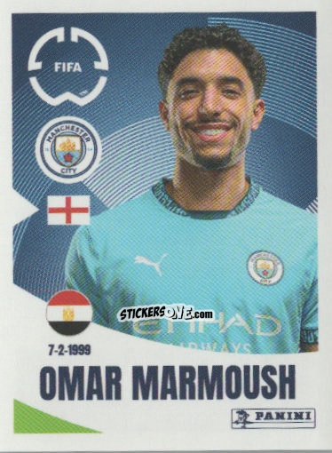 Cromo Omar Marmoush - FIFA Club World Cup 2025
 n. 419 - Panini