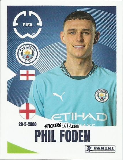 Cromo Phil Foden - FIFA Club World Cup 2025
 n. 422 - Panini