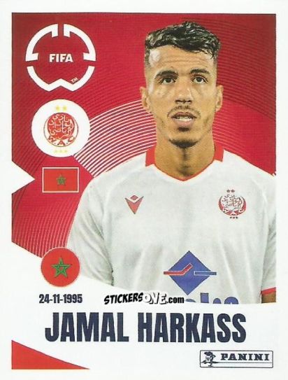 Cromo Jamal Harkass - FIFA Club World Cup 2025
 n. 427 - Panini