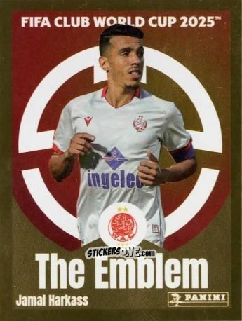 Cromo Jamal Harkass (The Emblem) - FIFA Club World Cup 2025
 n. 436 - Panini