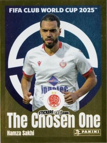 Figurina Hamza Sakhi (The Chosen One) - FIFA Club World Cup 2025
 n. 439 - Panini