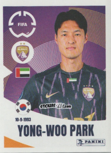 Figurina Yong-woo Park - FIFA Club World Cup 2025
 n. 453 - Panini