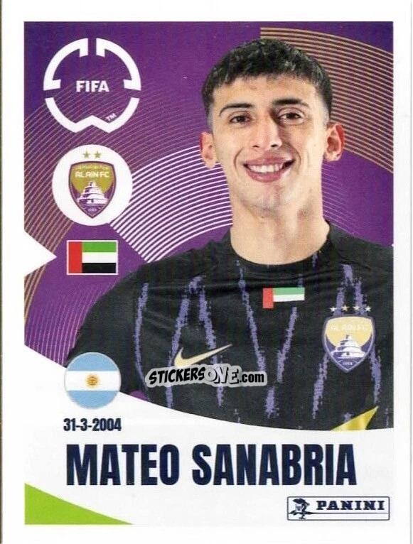 Figurina Mateo Sanabria - FIFA Club World Cup 2025
 n. 458 - Panini