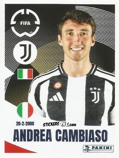 Cromo Andrea Cambiaso - FIFA Club World Cup 2025
 n. 464 - Panini