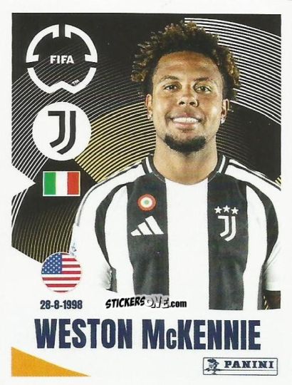Cromo Weston Mckennie - FIFA Club World Cup 2025
 n. 466 - Panini
