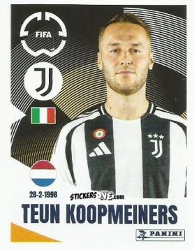 Figurina Teun Koopmeiners - FIFA Club World Cup 2025
 n. 467 - Panini