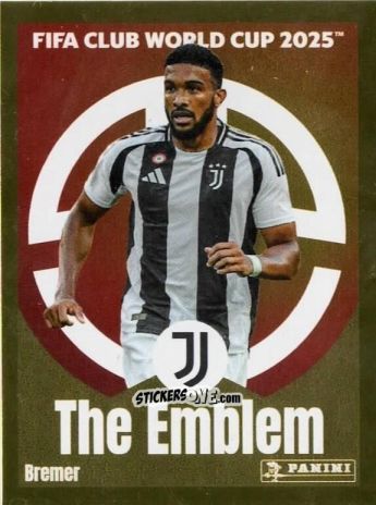 Cromo Bremer (The Emblem) - FIFA Club World Cup 2025
 n. 472 - Panini