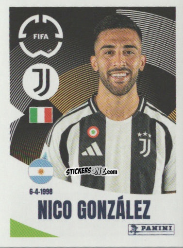 Sticker Nico Gonzalez - FIFA Club World Cup 2025
 n. 473 - Panini