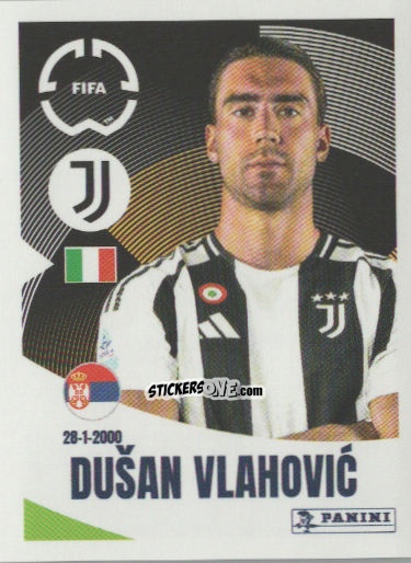 Figurina Dušan Vlahović - FIFA Club World Cup 2025
 n. 474 - Panini