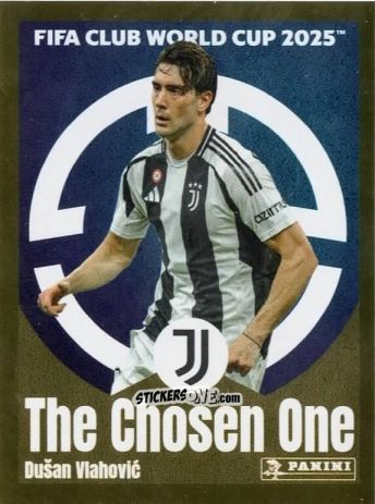 Figurina Dušan Vlahovic (The Chosen One) - FIFA Club World Cup 2025
 n. 475 - Panini