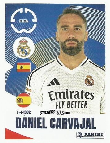 Sticker Daniel Carvajal - FIFA Club World Cup 2025
 n. 483 - Panini