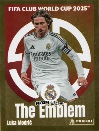 Cromo Luka Modrić (The Emblem) - FIFA Club World Cup 2025
 n. 490 - Panini