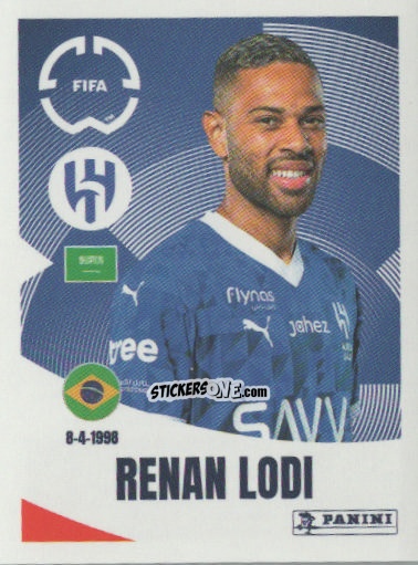 Figurina Renan Lodi - FIFA Club World Cup 2025
 n. 500 - Panini