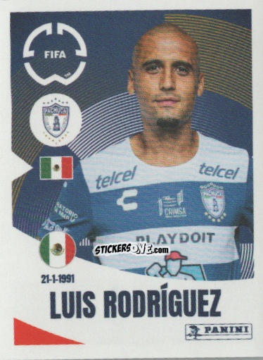 Sticker Luis Rodriguez - FIFA Club World Cup 2025
 n. 519 - Panini