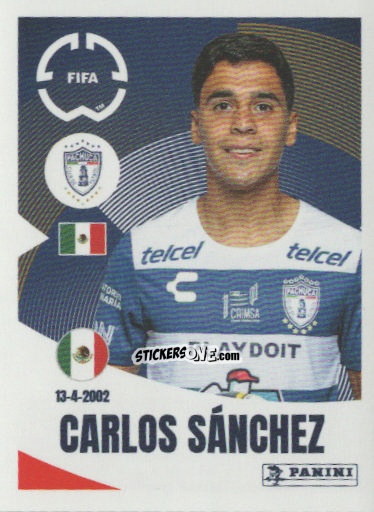 Sticker Carlos Sánchez - FIFA Club World Cup 2025
 n. 521 - Panini
