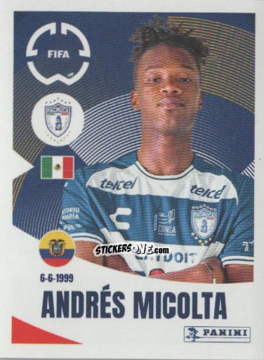 Sticker Andrés Micolta - FIFA Club World Cup 2025
 n. 522 - Panini