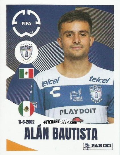 Sticker Alán Bautista - FIFA Club World Cup 2025
 n. 523 - Panini