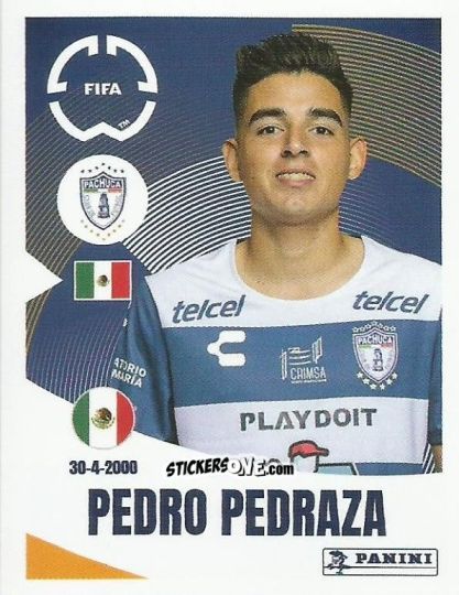 Sticker Pedro Pedraza - FIFA Club World Cup 2025
 n. 524 - Panini
