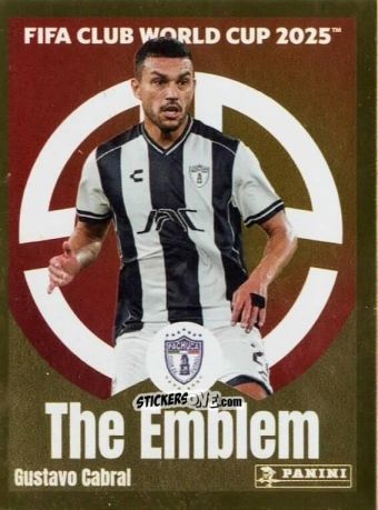 Sticker Gustavo Cabral (The Emblem) - FIFA Club World Cup 2025
 n. 526 - Panini