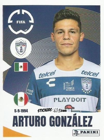 Sticker Arturo González - FIFA Club World Cup 2025
 n. 527 - Panini