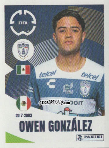 Sticker Owen González - FIFA Club World Cup 2025
 n. 531 - Panini