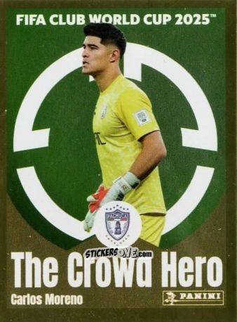 Sticker Carlos Moreno (The Crowd Hero) - FIFA Club World Cup 2025
 n. 532 - Panini