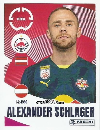 Figurina Alexander Schlager - FIFA Club World Cup 2025
 n. 534 - Panini