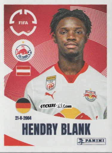 Cromo Hendry Blank - FIFA Club World Cup 2025
 n. 535 - Panini