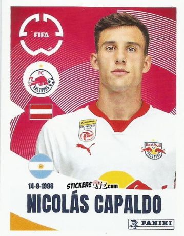 Cromo Nicolás Capaldo - FIFA Club World Cup 2025
 n. 538 - Panini