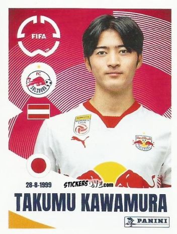 Cromo Takumu Kawamura - FIFA Club World Cup 2025
 n. 540 - Panini