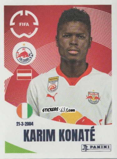 Cromo Karim Konaté - FIFA Club World Cup 2025
 n. 545 - Panini