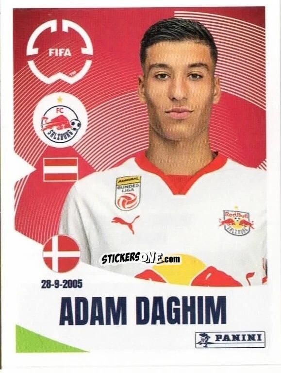Figurina Adam Daghim - FIFA Club World Cup 2025
 n. 548 - Panini