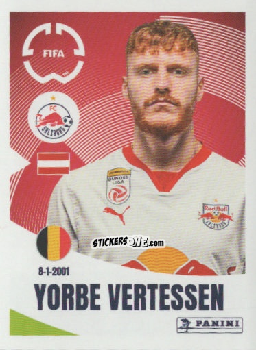 Cromo Yorbe Vertessen - FIFA Club World Cup 2025
 n. 549 - Panini