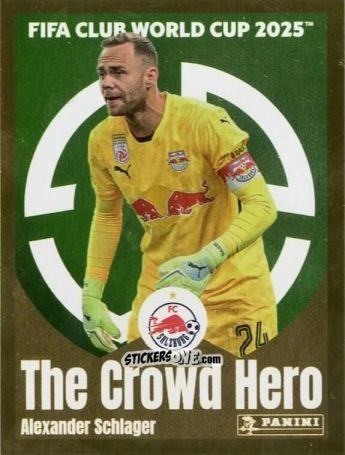 Figurina Alexander Schlager (The Crowd Hero) - FIFA Club World Cup 2025
 n. 550 - Panini