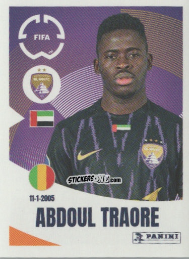 Figurina Abdoul Traore - FIFA Club World Cup 2025
 n. 449 - Panini