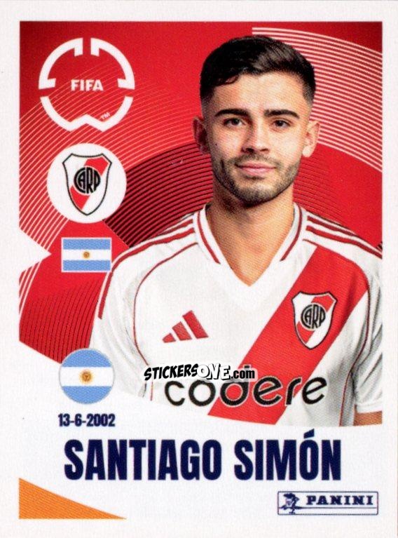 Sticker Santiago Simón - FIFA Club World Cup 2025
 n. 272 - Panini