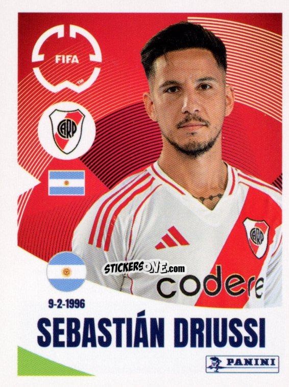 Sticker Sebastián Driussi - FIFA Club World Cup 2025
 n. 276 - Panini