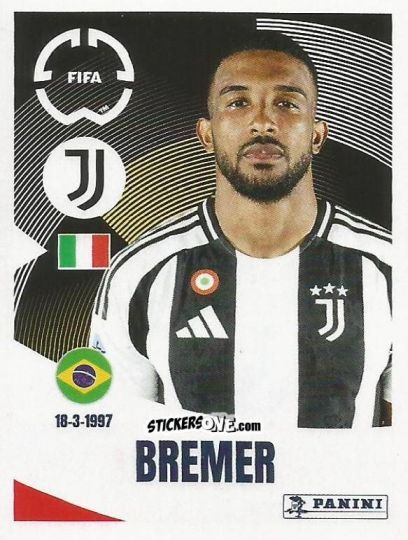 Cromo Bremer - FIFA Club World Cup 2025
 n. 463 - Panini
