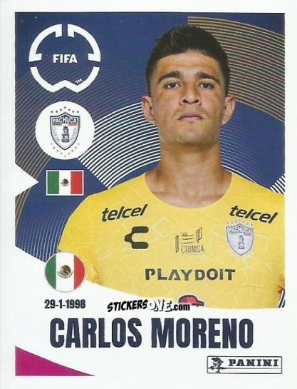 Sticker Carlos Moreno - FIFA Club World Cup 2025
 n. 516 - Panini