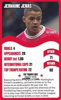 Cromo Jermaine Jenas - Nottingham Forest 30 Legendary Players
 n. 11 - Top Trumps