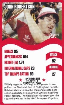 Figurina John Robertson - Nottingham Forest 30 Legendary Players
 n. 14 - Top Trumps