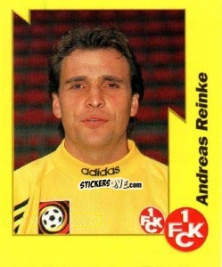 Cromo Andreas Reinke - German Football Bundesliga 1997-1998. Final phase n. 98 - Panini