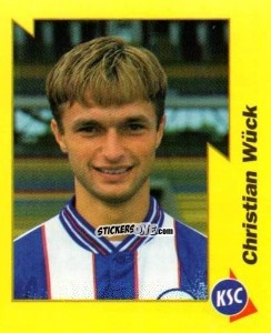 Cromo Christian Wück - German Football Bundesliga 1997-1998. Final phase n. 120 - Panini