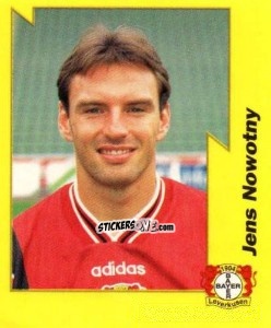 Cromo Jens Nowotny - German Football Bundesliga 1997-1998. Final phase n. 139 - Panini